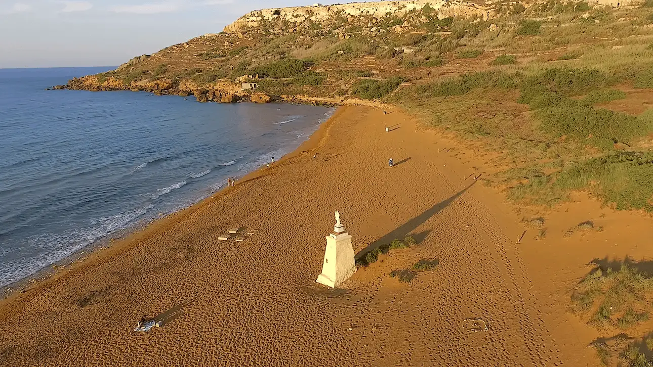 Playa de Ramla en Gozo