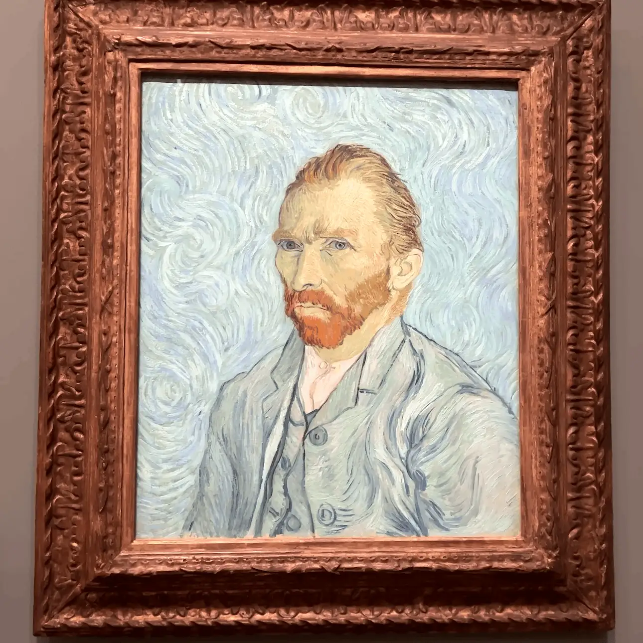 Autorretrato de Vincent van Gogh