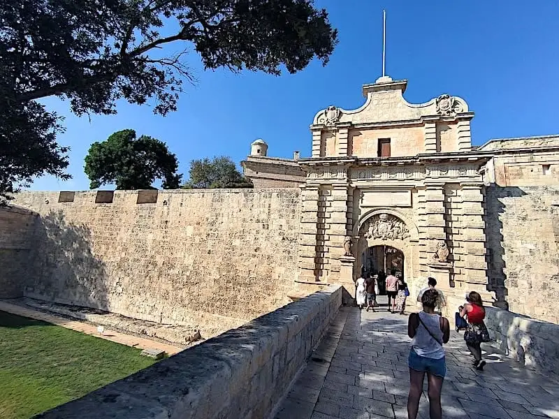 Entrée principale de Mdina, Malte