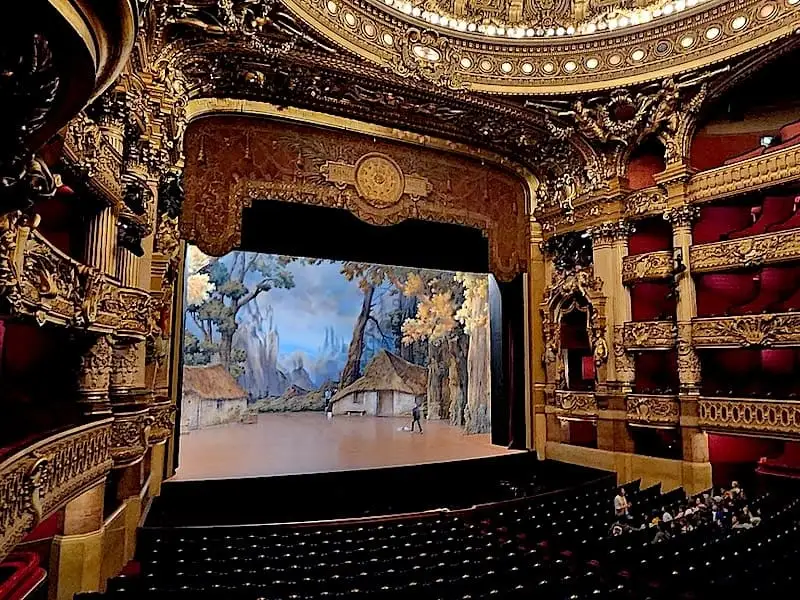 Sala de ópera del Palais Garnier