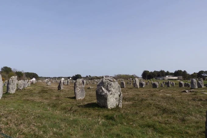 Rows of menhirs in Carnac and alignments museum