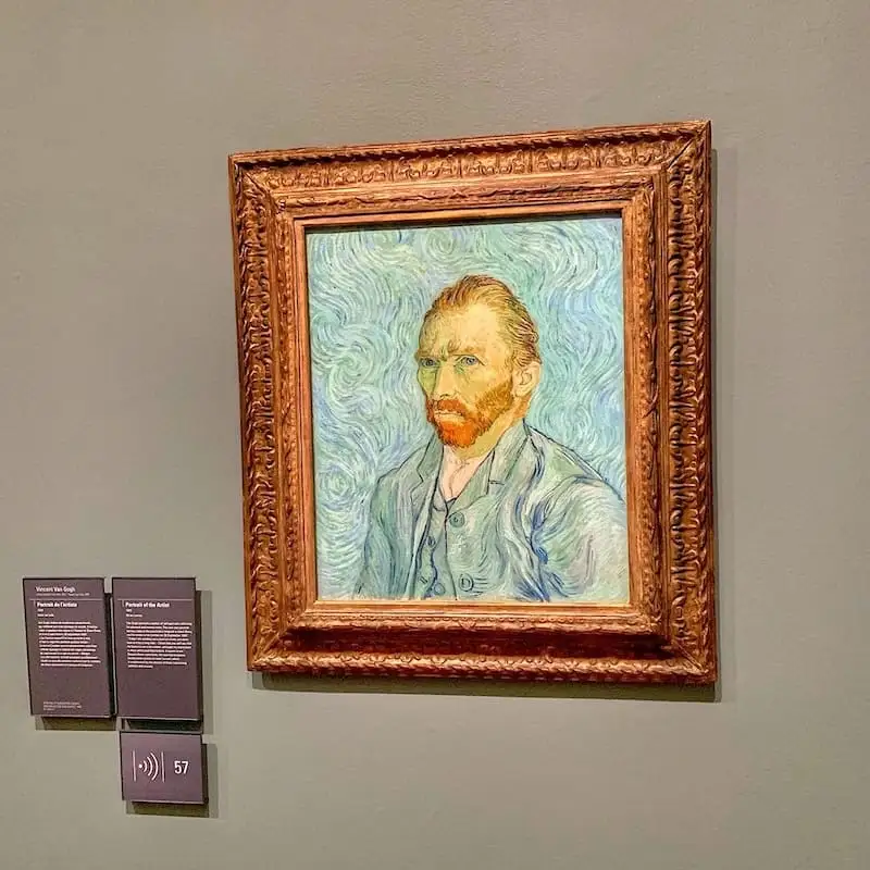 Autoportrait de Vincent Van Gogh Self-Portrait by Vincent Van Gogh