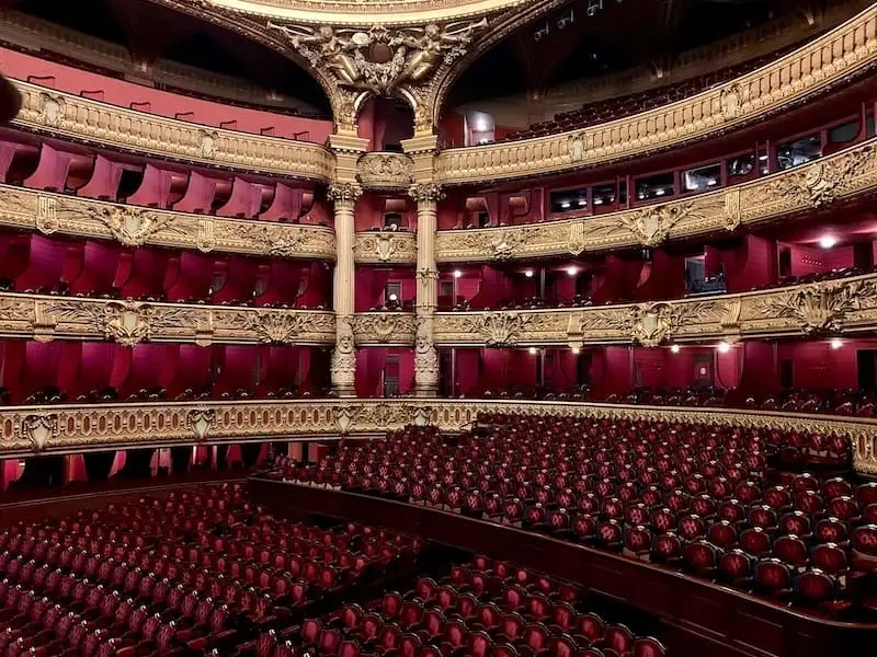 Opéra Garnier Opera Garnier theater hall in Paris
