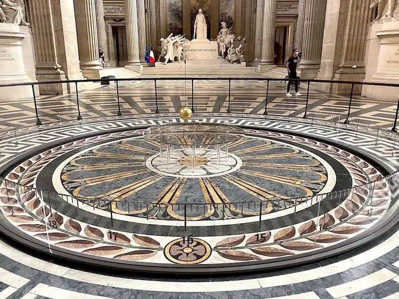 Pendule de Foucault Foucault Pendulum Panthéon