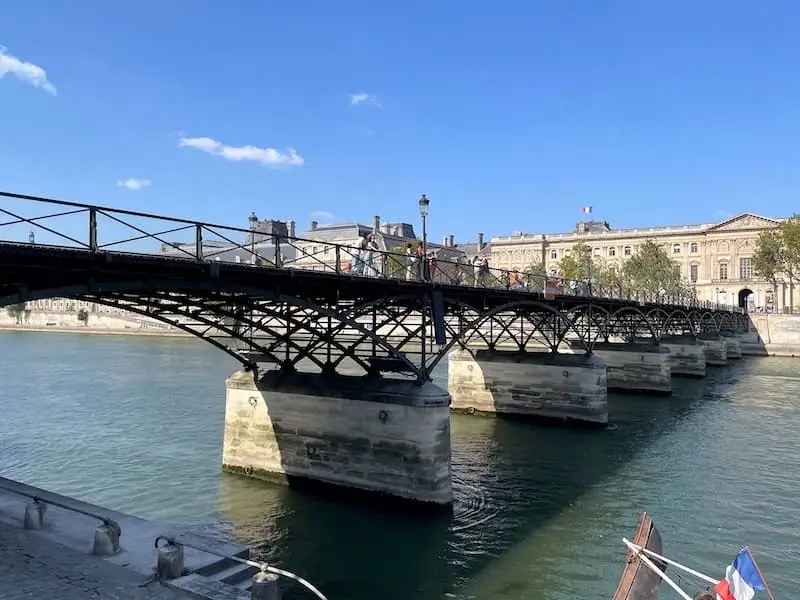 Pont des arts Paris Pont des Arts seen from the banks