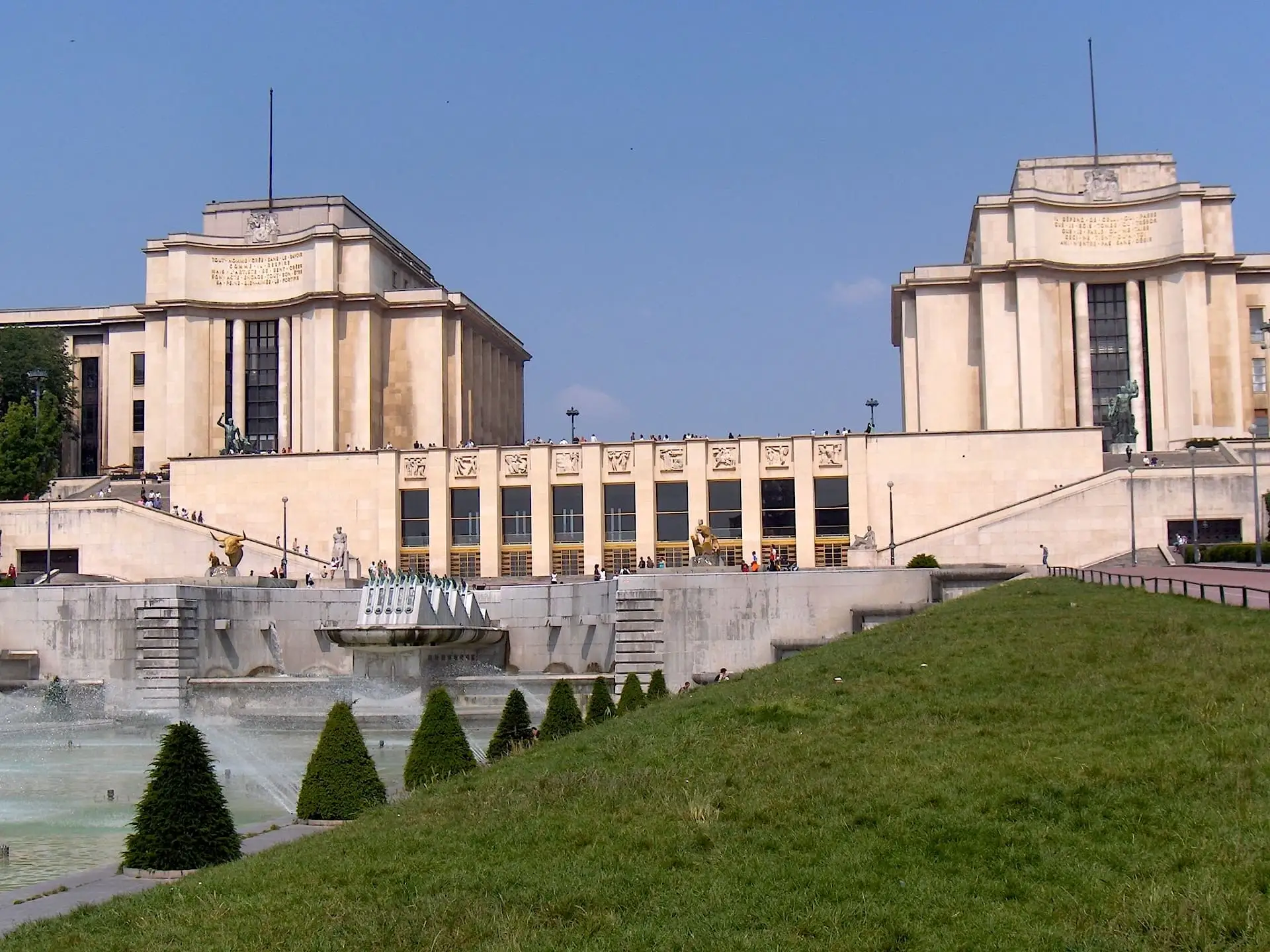 Gardens of the Trocadéro esplanade